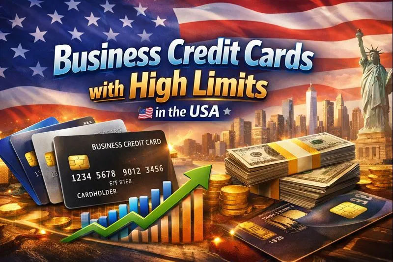 Business Credit Cards with High Limits in USA